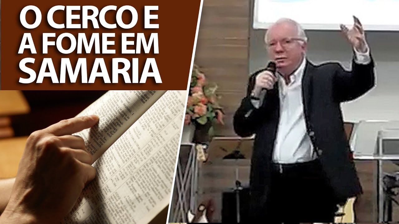 Estudo Bíblico sobre Eliseu e a fome em Samaria (2 reis 7) Paulo Seabra