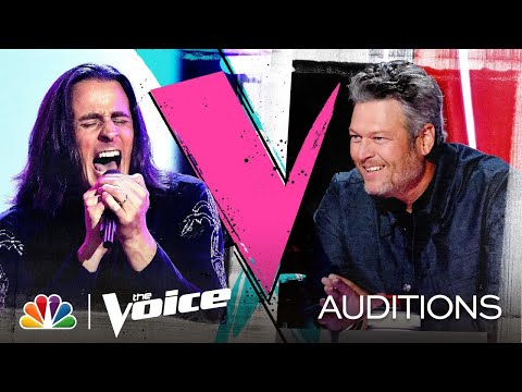 Todd Michael Hall's Huge Range on Foreigner's "Juke Box Hero" - Voice Blind Auditions