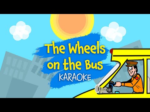 The Wheels on the Bus - Karaoke with Lyrics