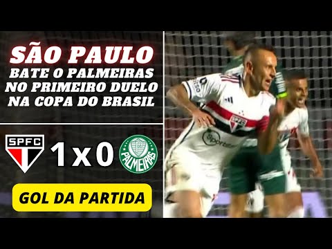 Rafinha marcou um golaço | São Paulo 1 x 0 Palmeiras | Gol da Partida | Copa do Brasil