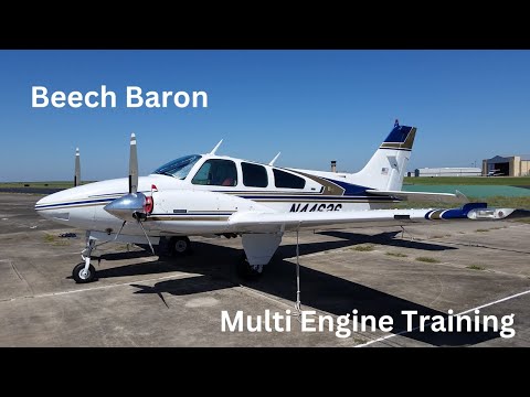B55 Baron | Multi-Engine Training | FULL FLIGHT | ATC AUDIO