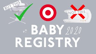Pediatric Sleep Consultant Builds the PERFECT Target Baby Registry (What you ACTUALLY Need)
