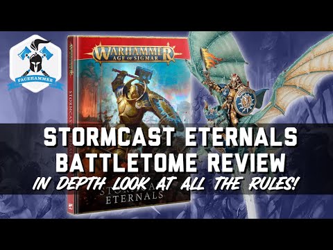 STORMCAST ETERNALS - BATTLE TOME REVIEW  - IN DEPTH GUIDE TO ALL THE RULES!