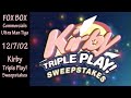 FOX BOX Commercials December 7 2002 Ultra Man Tiga Kirby Triple Play Sweepstakes Vhs