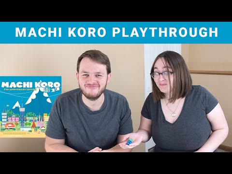 Machi Koro Board Game Playthrough