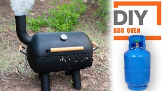 How to Make a BBQ Oven with a Gas Canister