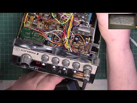 Fidelity CB2000FM CB27/81 UK FM CB radio - service re-alignment