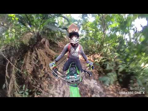 klx 150 single trail uia race first time (part 1)