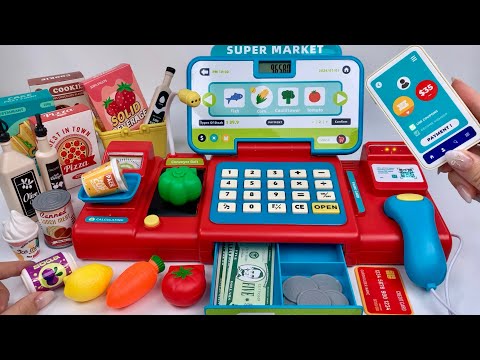 [🐰toy asmr🐰] Automatic Cash Register PlaySet ASMR Satisfying with Unboxing No Talking | Review Toys