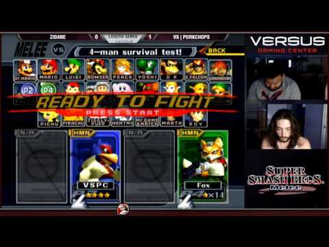 VS Weekly 5/08/16 - Losers Semis - VS|Porkchops (Falco) vs Zidane (Fox) - Melee