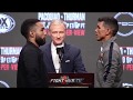 LUIS NERY AND JUAN CARLOS PAYANO FACE OFF AT THE PACQUIAO VS THURMAN FINAL PRESS CONFERENCE