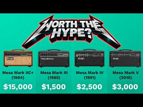Mesa Mark IIC+ vs III vs IV vs V - Myths Busted!