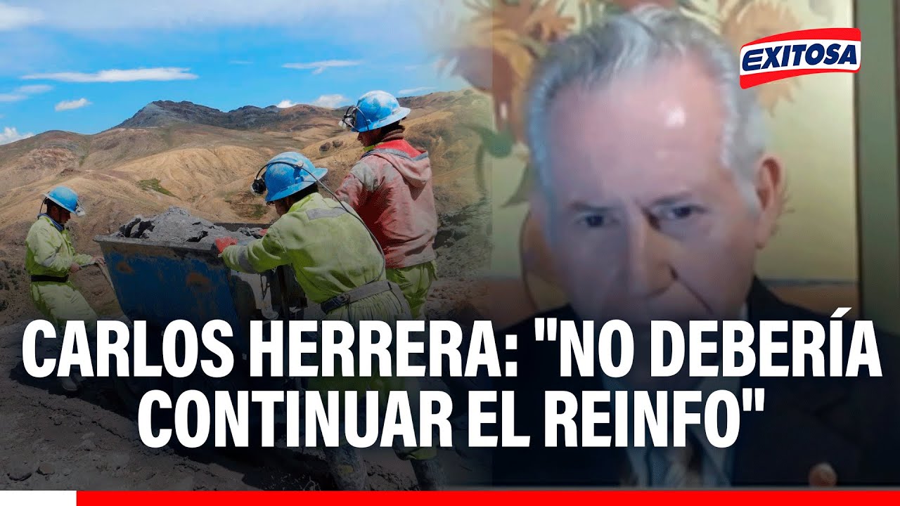 🔴🔵 Carlos Herrera: "No debería continuar el Reinfo"