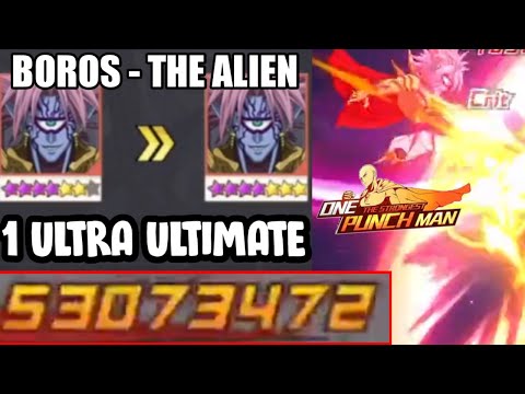 TOP 1 BP ! LV104 BOROS KEEPSAKE 4 LIMIT BREAK 7 AWAKEN4 DAMAGE 492JUTA - One Punch Man The Strongest