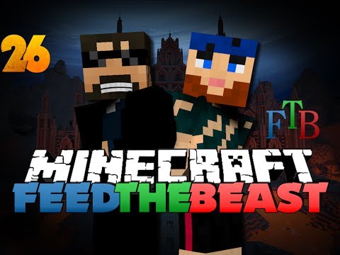 Minecraft Modded Survival - FTB 26 - SO MUCH COBBLESTONE