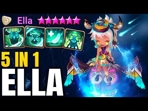 She Probably is the Best All in One LnD Support! Ella.  - Summoners War