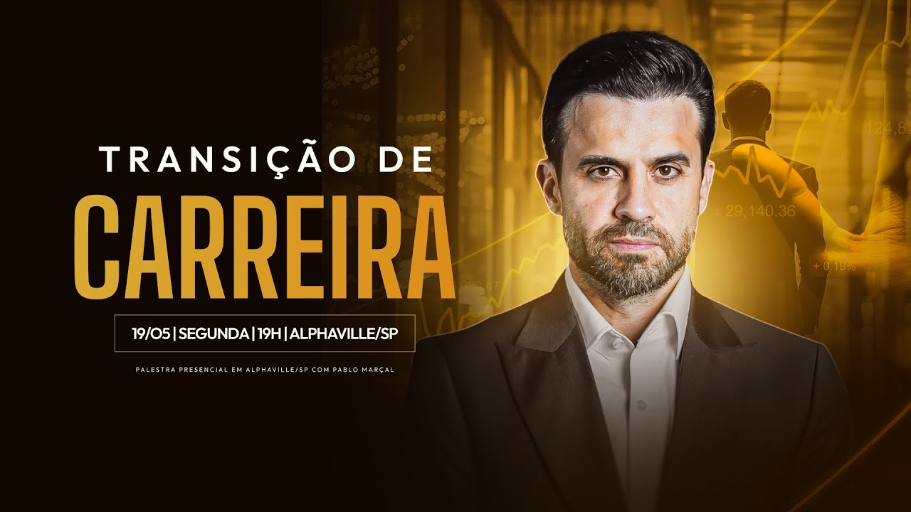 Transição de carreira AO VIVO com Pablo Marçal | Segunda-feira, 19/05 às 19h!