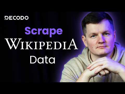 How to Scrape Wikipedia With Python | Web Scraping Tutorial