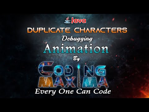 Duplicate Character In Hash Map Hash Map In Java Core Java Java Coding Maxima Coding
