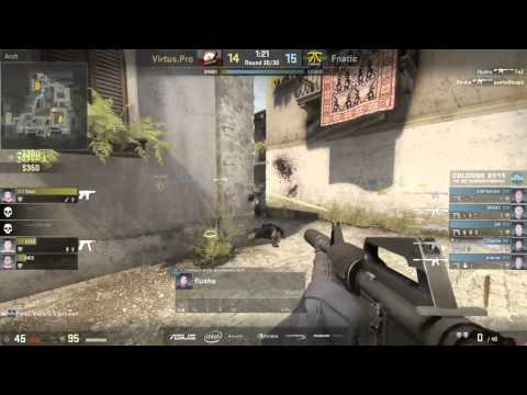 Fnatic Flusha Mows Down Virtus Pro, Forces 3rd Map at ESL One Cologne
