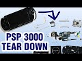 PSP 3000 Tear Down For Repair Replace Diy Change Shell How To Open