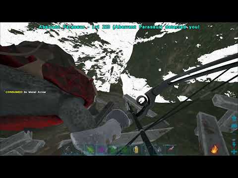 ARK PC Small tribes -  PVP highlights - Farming kits at a glowtail