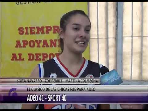 E133 NOTA SOFIA NAVARRO   ZOE PERRET   MARTINA COLMEGNA   ADEO 41   SPORT 40