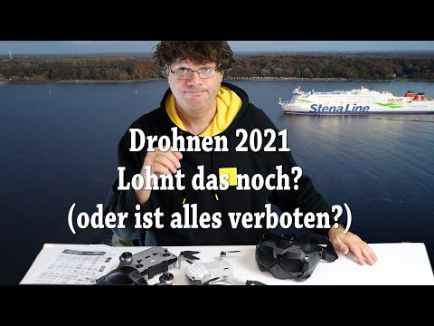 Drohnen 2021/2022: Lohnt das noch oder ist alles verboten? (kurzer Überblick von einem Juristen)