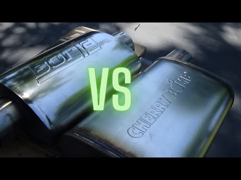 Borla xr 1 vs cherry bomb salute c1500 350 tbi