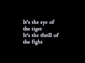 The Glee Project 2 - The Eye of the Tiger lyrics ...