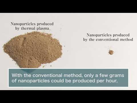 FROM HERE ! "Large-scale production of nanoparticles with thermal plasma"