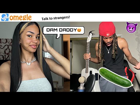SERENADING BADDIES then SHOWING MY C🥒CUMBER 🥒 *PRANK*(OMEGLE & MONKEY APP)