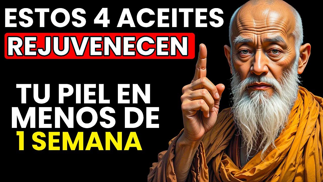 ESTOS Aceites Mágicos REJUVENECEN Tu PIEL En Tan Solo 7 Días - Sabiduría Budista