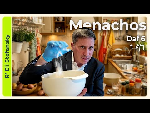 Daf Yomi Menachos Daf 6 by R' Eli Stefansky