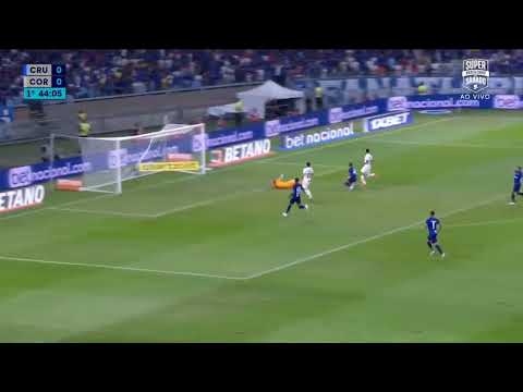 Gol de Rafael Elias (Papagaio) - Cruzeiro 1x0 Corinthians - 20ª Rodada Brasileirão 2023 (19/08/2023)