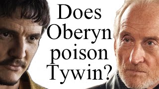 Does Oberyn poison Tywin?