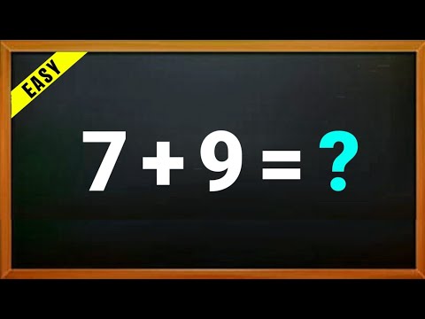 7 + 9 = ? | How many are 7 + 9 | Add 7 + 9