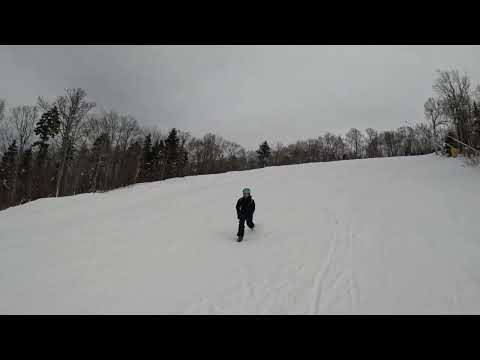At Stratton Mountain in a pair of new Tomsen KF35 snow skates