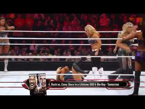 WWE: Six divas tag team match. Layla El , Eve Torres and Kaitlyn vs. Divas Of Doom and Alicia Fox