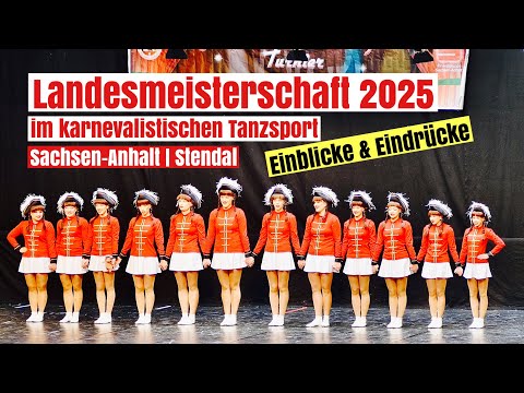 State Championship 2025 | Carnival Dance Sport Saxony-Anhalt
