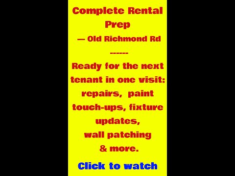 Complete rental prep walkthrough video thumbnail — Old Richmond Rd Ottawa