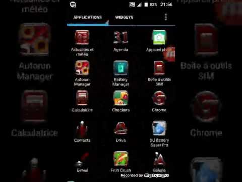 My theme of smartphone wiko