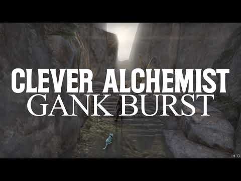 Ganking with The Clever Alchemist Set, 1 Bar, Imperial City PvP, Elder Scrolls Online