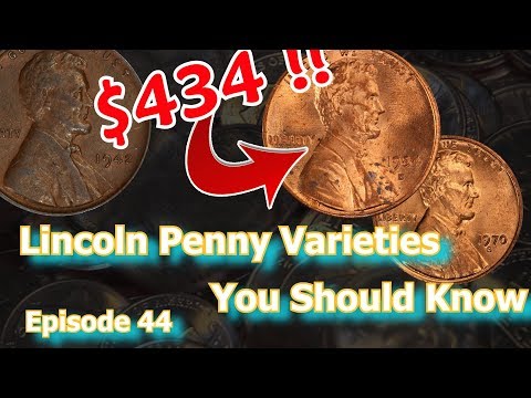 Lincoln Penny Varieties You Should Know Ep.44 - 1942, 1970, 1984