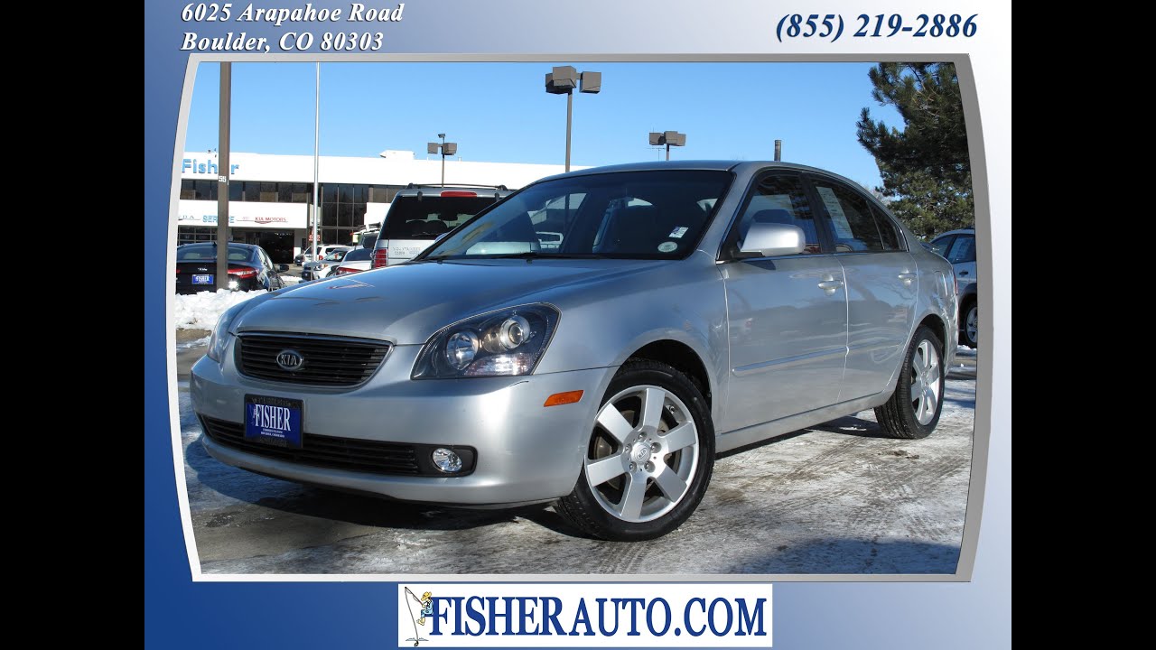 2007 Kia Optima silver | $5900* | Boulder, Colorado | Fisher ...