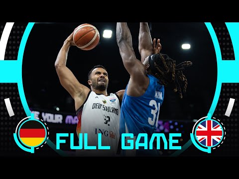 Group Phase | Germany v Great Britain | Full Basketball Game | FIBA EuroBasket 2025