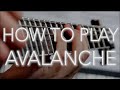 How To Play Avalanche | Bring Me The Horizon ...