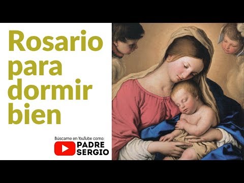 Rosario para dormir bien