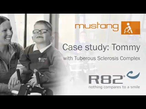 R82 Mustang Walking Aid: Case Study - Tommy with Tuberous Sclerosis Complex
