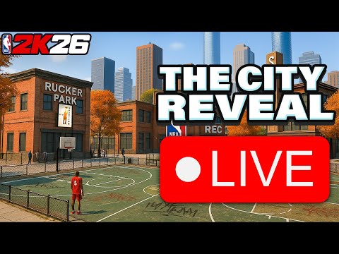The Official City Reveal In NBA 2K26! Rucker Park?